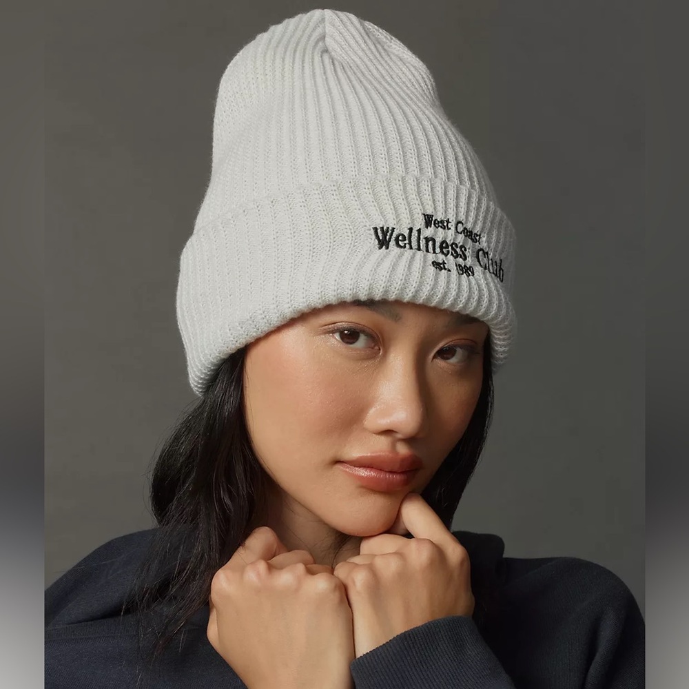 Anthropologie | DAILY PRACTICE SPORT CLUB RIBBED BEANIE‎ | New in Package